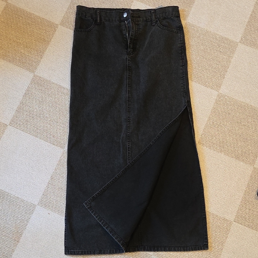 Cheap Monday Black Maxi Skirt